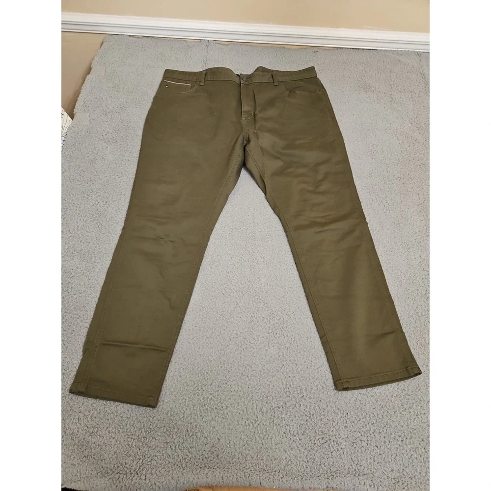 Tommy Hilfiger Pants Khaki Mens 42 x 32 Dark Tan Beige
